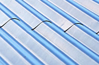Fowley Common corrugated roofing
